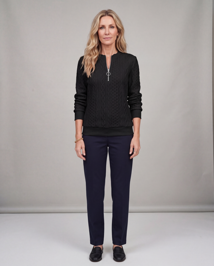 Lina | Stylish Knitted Sweater