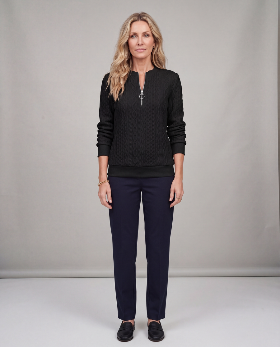 Lina | Stylish Knitted Sweater