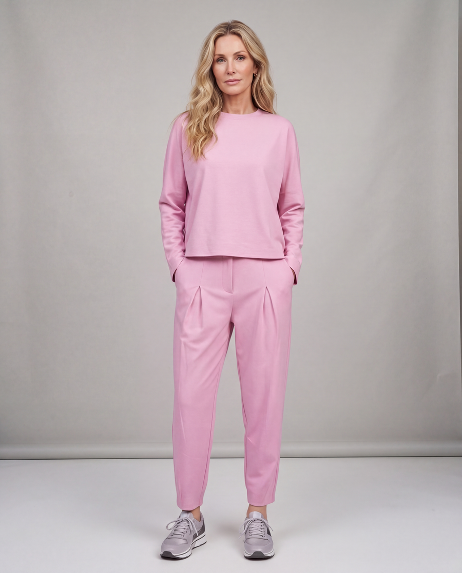 Lisa | Comfortable Two-piece Set with Round Neckline