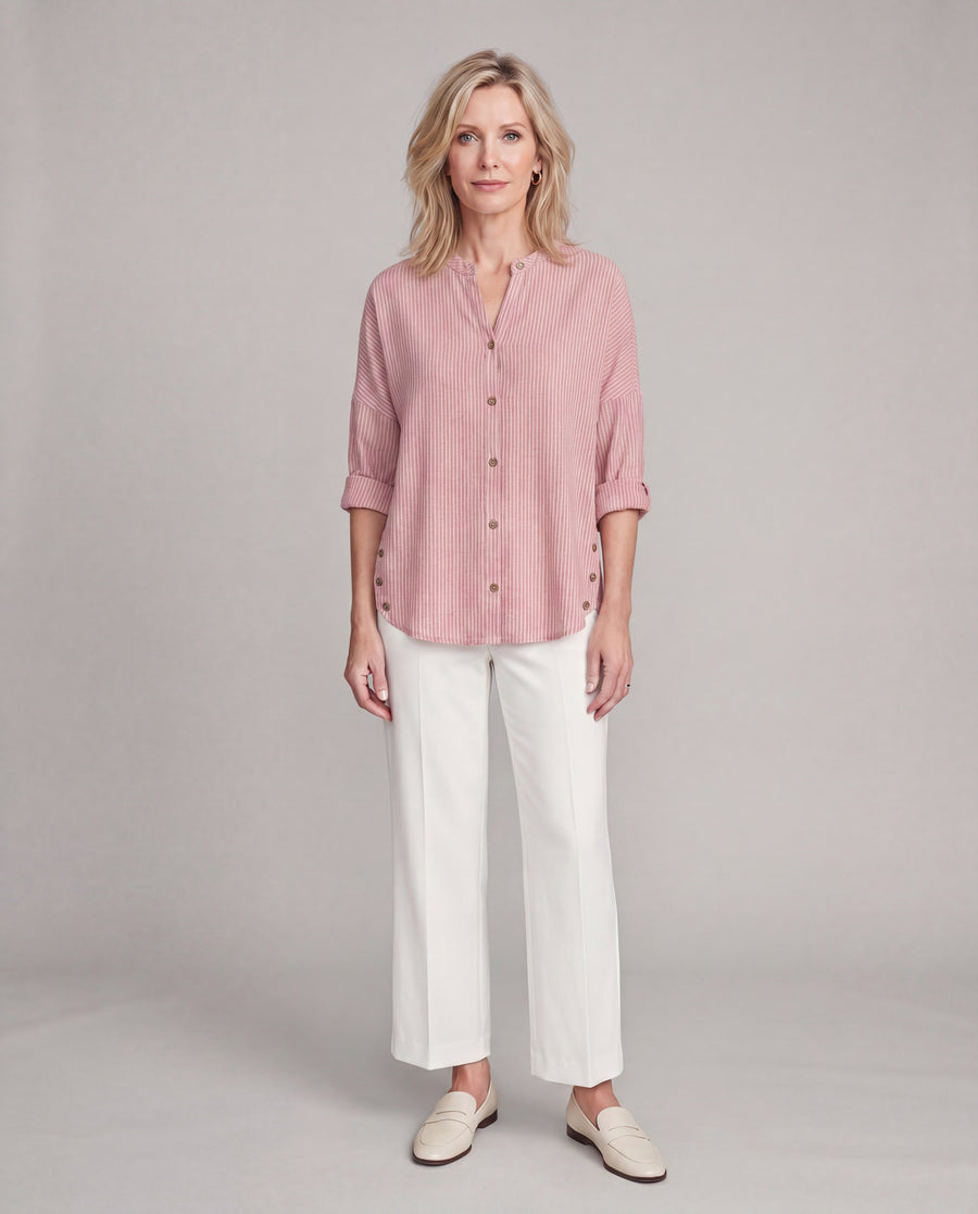 Lydia | Elegant Striped Blouse