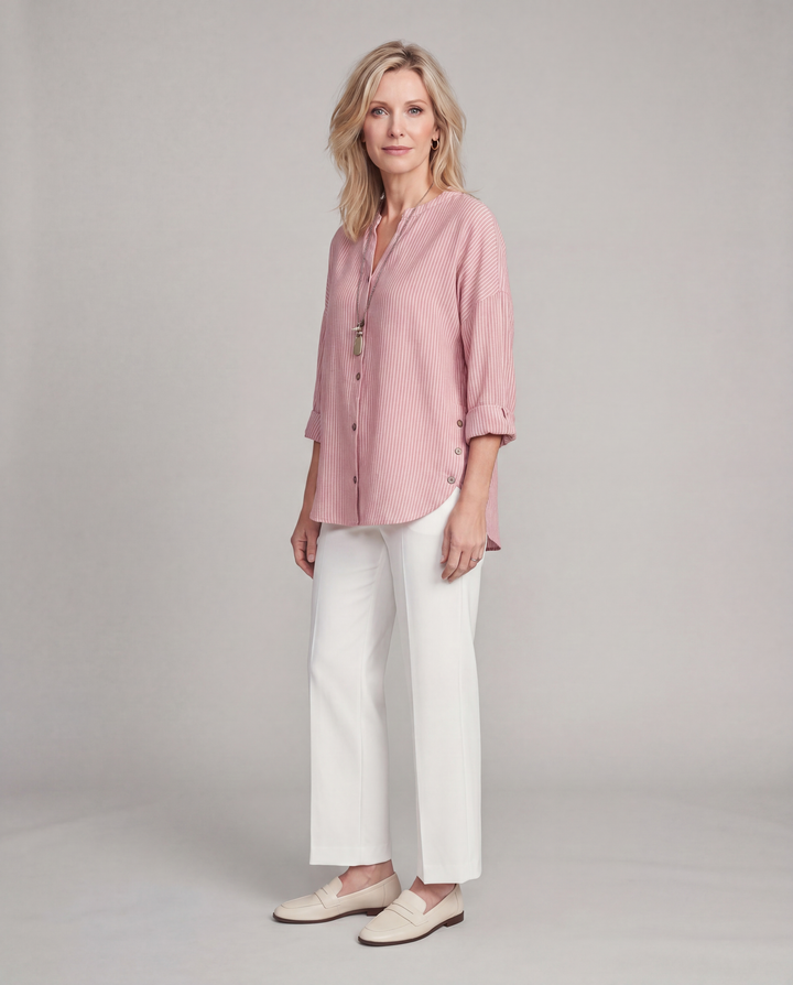 Lydia | Elegant Striped Blouse