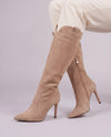 Beige Suede