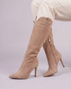 Beige Suede
