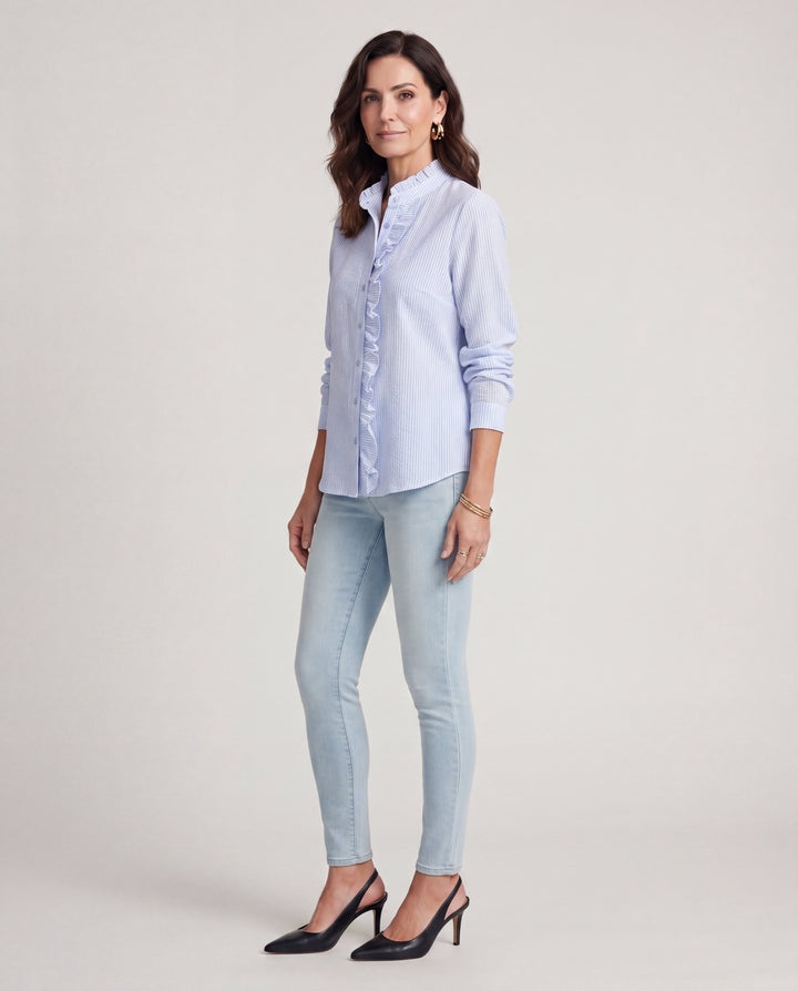 Natalie | Blouse with Ruffles