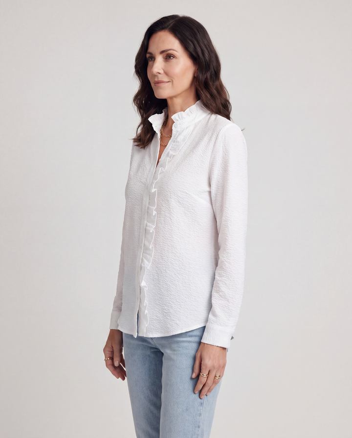 Natalie | Blouse with Ruffles