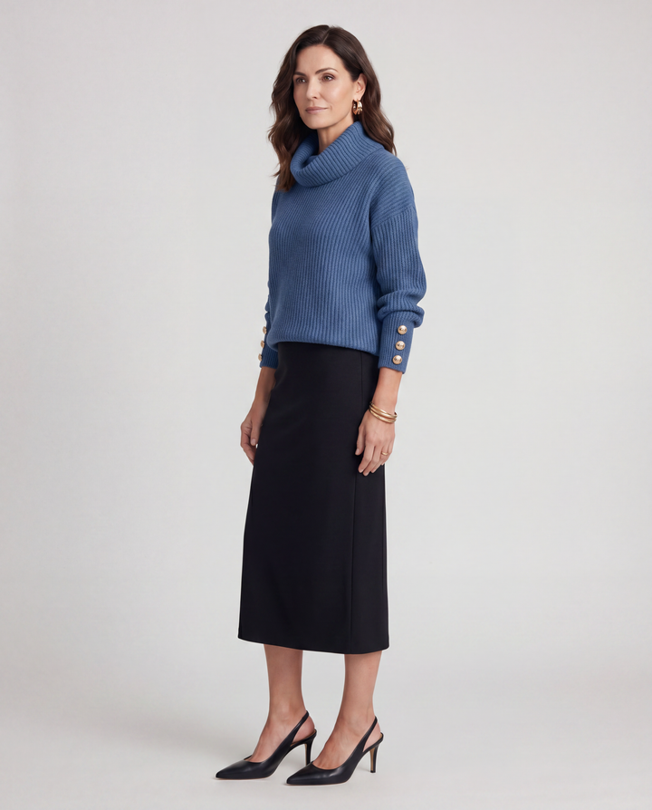 Trish | Lightweight Turtleneck Pullover