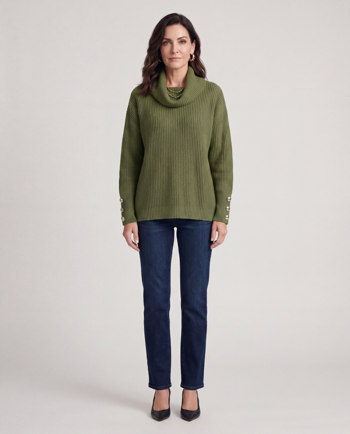 Trish | Lightweight Turtleneck Pullover