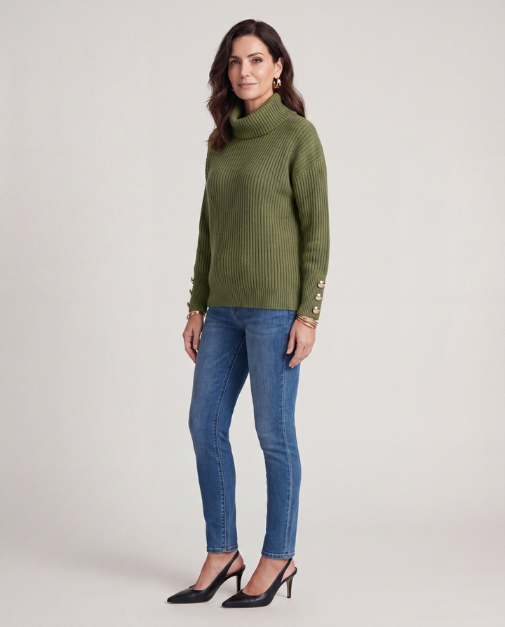 Trish | Lightweight Turtleneck Pullover
