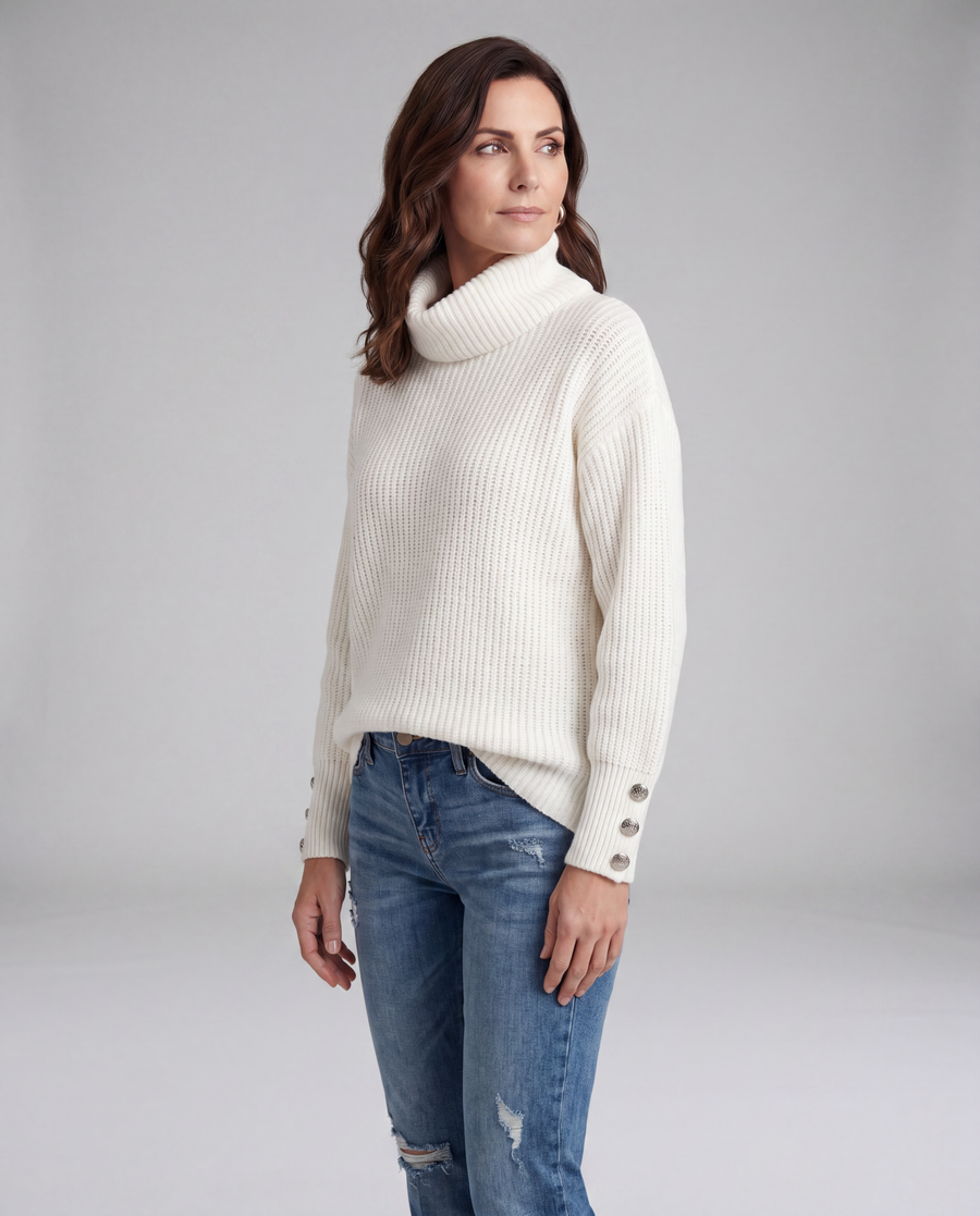Trish | Lightweight Turtleneck Pullover