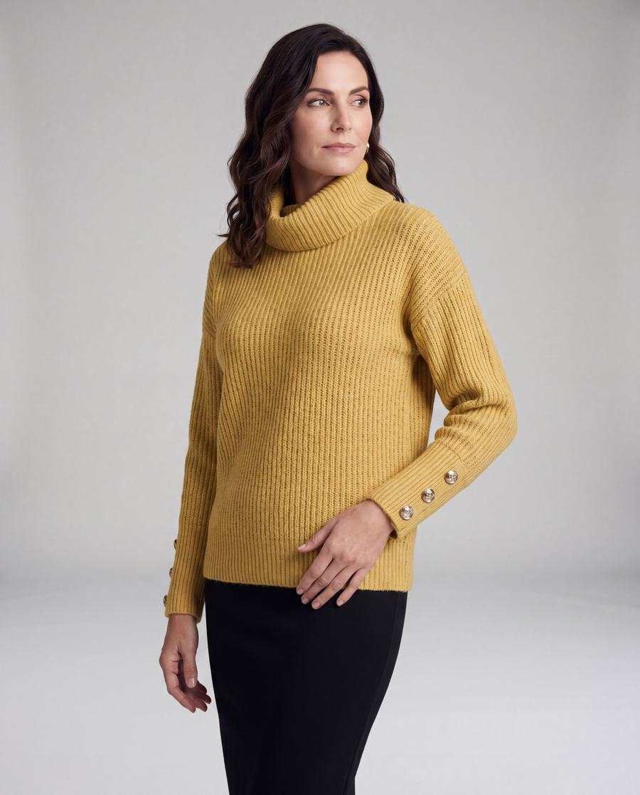 Trish | Lightweight Turtleneck Pullover