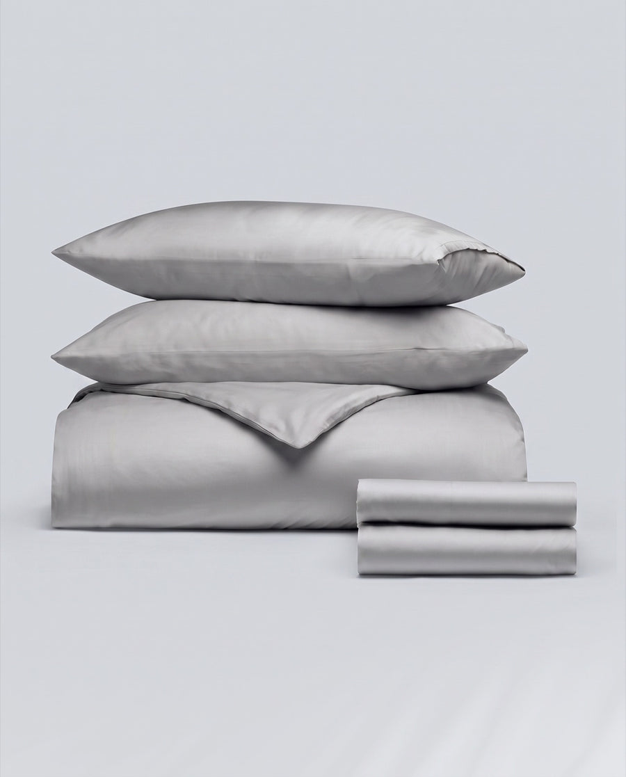 colour:silvergray The 3am Pillowcase - Silver Gray